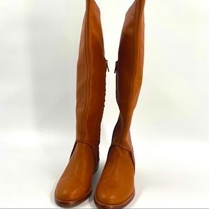 Ugg Leather Knee length Cognac Boots